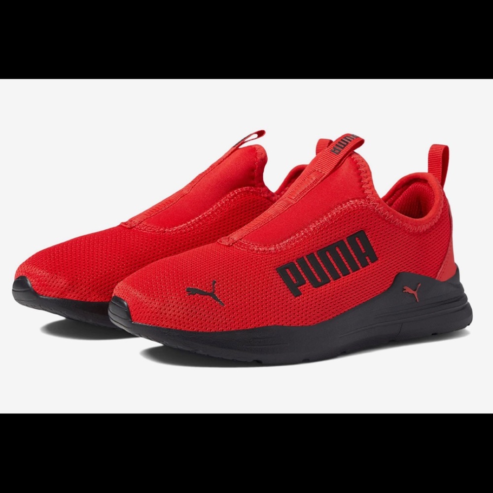 Puma Wired Run Rapid Slip-On Youth size 4.5